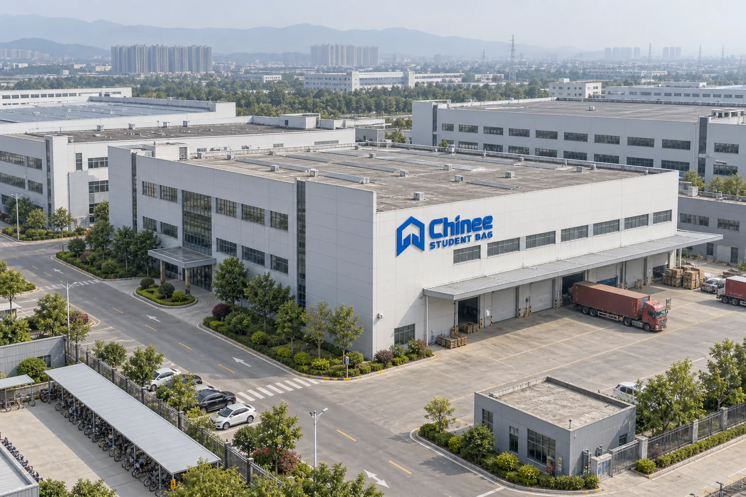Chinee Student Bag factory campus