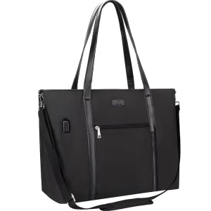 17.3 Inch Shoulder Bag Large Handbags With Charging Port Teacher Bag Work Bags For Women Satchel