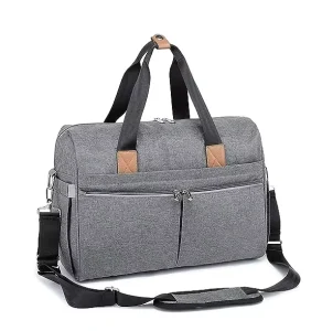 23L Large Customized Diaper Changing Messenger Weekender Diaper Tote Bag