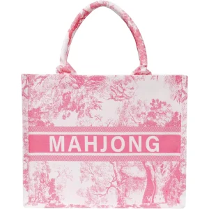 35L Modern Luxury Mahjong Storage Bag Multi Function Travel Toiletry Cosmetic Handbag for Entertainment
