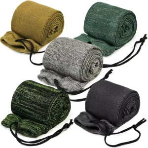 54 Inch Long Thick Fabric Anti Rust Gun Sleeve Bags with Drawstring Closure