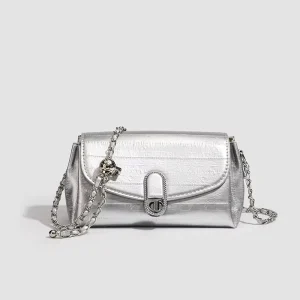 Advanced Women’s Summer Crossbody Bag Trendy Small Square Design Geometric Fashionable Simple Chain Single Lady