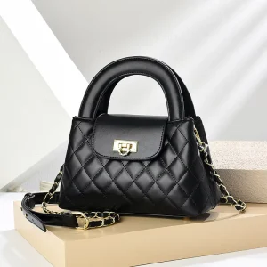 Alligator Saddle Shape Tote Bag with Detachable Shoulder Strap, Button Closure, PU Lining, Waterproof, Large Capacity