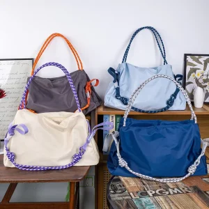 Bestselling Large-Capacity Tote Bag Japanese Style Ins Nylon Shoulder Crossbody Handbag