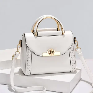 Big Sizes High Quality PU Leather Handbags Trendy Fashion Luxury Designer Women’s Messenger Bags