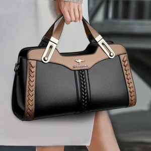 Brand Bags Women Color Multi Layer Shoulder Square Handbags Ladies Crossbody Tote Sling Bag Top High Quality Leather Single Bag