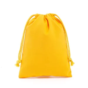 Canvas Cotton Drawstring Bags Polyester Small Draw String Drawstring Bag for Girls Sublimation Custom Drawstring Bag With Logo