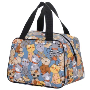 Cartoon Cute Animals Insulation Lunch Cooler Bag for Kids Waterproof Oxford Material Thermal Food Bag for School Use