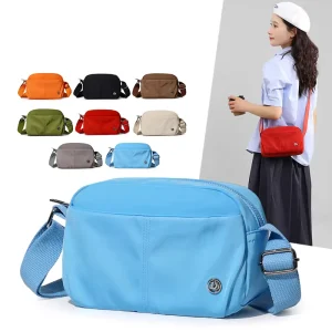 Casual Single Shoulder Bag Unisex Travel Bag Stylish Multi Functional Customizable Crossbody