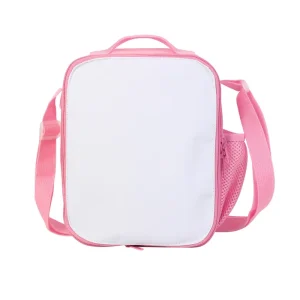 Children’s Polyester Portable Sublimation Blank Lunch Bag Heat Transfer Printed Picnic Bag Custom Insulation Food Storage Bag