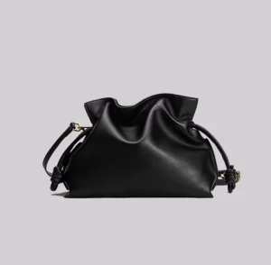 Classic Genuine Leather Women’s Clutch Bag Mini Pleated Cowhide Crossbody Bag All Seasons Universal Pouch Bag