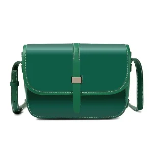Classic Unisex Designer Inspired Saddle Bag Elegant Small Square Crossbody Purse Y Shaped Stitching Detail Pu Autumn