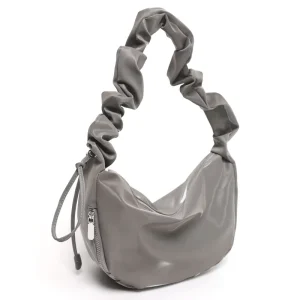 Cloud Women’s Large Capacity Dumpling Bag Spring Summer One-Shoulder Crossbody Handbag Zipper Fashionable Underarm for Ladies