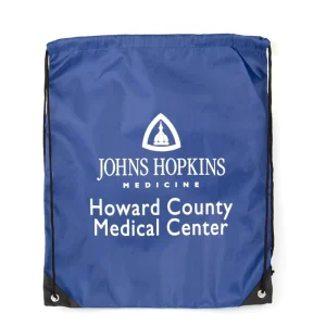 Colorful Polyester Custom Travel Drawstring Backpack