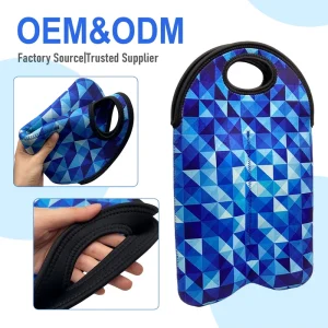 Cooler Wine Bag Brand Wine Cooler Carrier Cooler Insulated Custom Brand Wine Bag Wine Bottle Tote Cooler Gift Holder Bag Sleeve