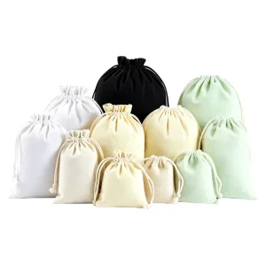 Cotton Drawstring Bag Promotional Drawstring Bags With Logo Small Cotton Drawstring Bags