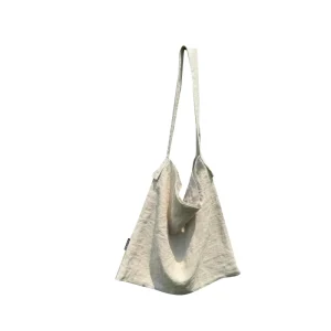 Cotton and Linen Fabric Casual Shopping School Travel Office Shoulder Bags
