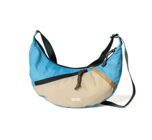Crescent shaped Crossbody Bag Casual Outdoor Sling Bag Lightweight Nylon Dumpling Bag