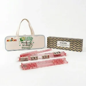 Cross Border American Style Mahjong Bag Ruler Gift Box Set Large Capacity Multi Functional Polyester Portable