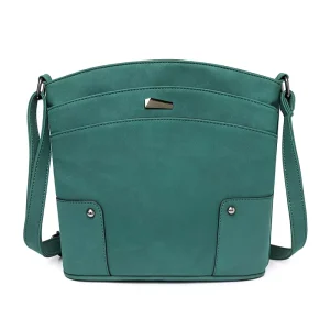 Cross Border Multi Layer Bucket Bag Crossbody Shoulder Bag Retro Fashionable Versatile Multi Functional