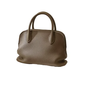 Cross-Border Sales of Classic Cowhide Women’s Handbags Large Capacity Genuine Leather Shoulder Bags Cotton Lining for Ladies