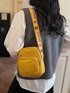Cross border Best selling Women’s Small Square Shoulder Crossbody Bag Single Zipper Fashion Casual Travel Lightweight