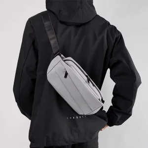 Cross-border Casual Men’s Breast Bag Lightweight Women’s Crossbody Bags Waist Bag Commuting Shoulder Bag