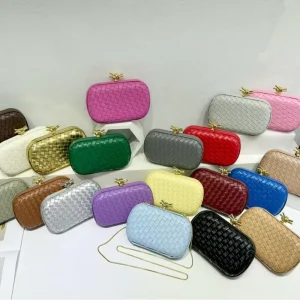 Cross border European American High end Woven Small Shoulder Crossbody Clutch Bag Evening Party Women’s 6605#