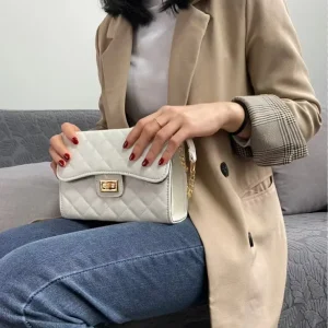 Cross border Internet Celebrity Style Quilted Chain Bag Women’s Handbag Crossbody Bag New Model Shoulder Bag Sma