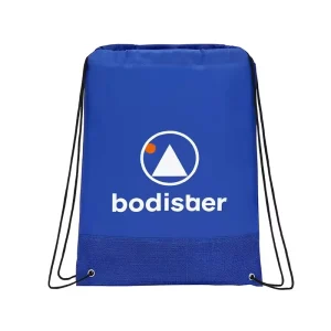 Crossweave Heat Sealed Drawstring Bag 80g Non-Woven Polypropylene