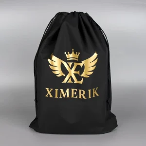 Custom CPE Waterproof Drawstring Bag Lightweight Reusable Sports String Pouch for Gym Yoga Swimming Cycling Outdoor Activities