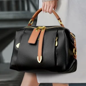 Custom Chinese Brand Women’s Shoulder Bag KAIDIFEINIROO Bucket Bag Large Capacity Purse Kangaroo Crossbody Bags Luxury Handbag