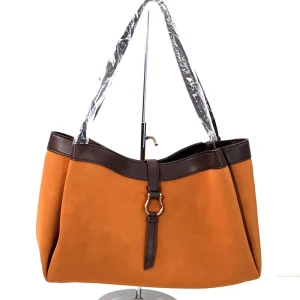 Custom Designer Handbags Fashion Hand Bags Ladies Suede Contrasting Leather Tote Bag Luxury Large Shoulder Bags for Women