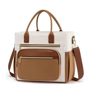 Custom ExtraCharm Insulated Lunch Bag Reusable Lunch Box for Office Picnic Hiking Beach Leakproof Cooler Tote Bag Organizer