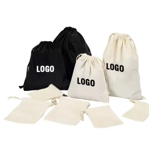 Custom Factory Simple For Goods Travel Storage Pouch Small Drawstring Dust Covers