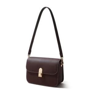 Custom Genuine Leather Ladies Handbags Fashion Crossbody Bag Women Small Square Shoulder Bags
