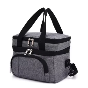 Custom Lady Fashion Picnic Bag Thermal Insulated Lunch Box Tote Cooler 20L Waterproof School Food Storage Bags