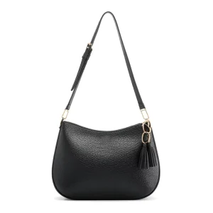 Custom Lady Handbags Classic Vegan Leather Shoulder Travel Black Bag Women’s
