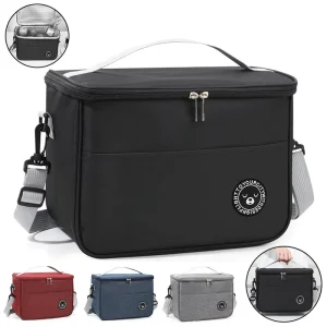 Custom Large Capacity Hand held with Shoulder Strap Insulated Bag Lunch Box Bag Student Thickened Waterproof Cooler Bag