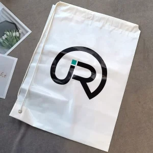 Custom Large Eco Friendly Drawstring Bag Plastic Bags Draw String Packaging Poly Bag for Clothes