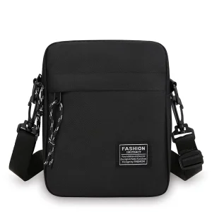 Custom Logo Chest Sling Crossbody Men’s Bag Personalized Casual Fashion Sport Waterproof Fabric Polyester Cross Body