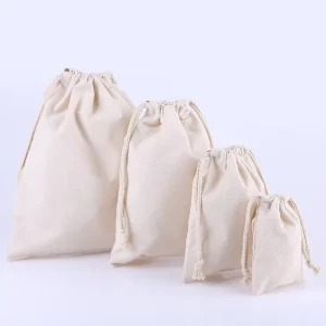 Custom Logo Cotton Luxury Handbag Dust Bag Cotton Drawstring Bag Bolsa De Polvo Cover Dust Bag With Shoes Cloth