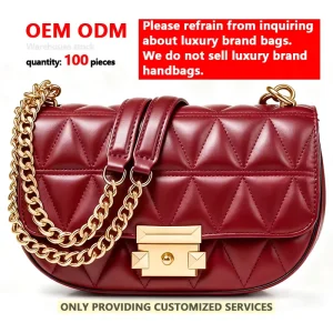 Custom Logo Free Sample Brand New Designer Women PU Leather Fashion Handbags Cross Body Hand Bag Pures For Ladies