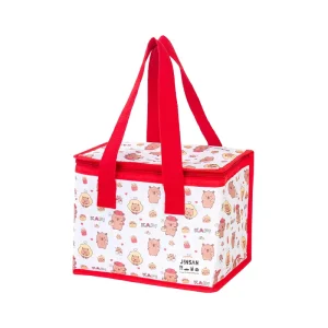 Custom Logo Oxford Fashion Insulated Lunch Bag Reusable Food Cooling Recyclable Durable Eco Friendly