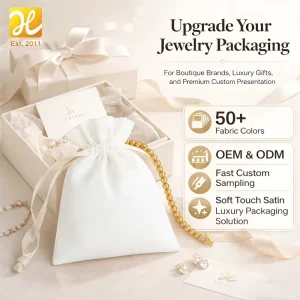Custom Logo Velvet Fabric Jewelry Bag Luxury Jewelry Pouch