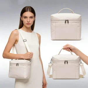 Custom Logo Waterproof Portable Insulated Lunch Box Cooler Bag for Adult Women Men