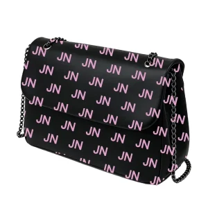 Custom Luxury Women Metal Chain Flap Bags Medium Shoulder Bags Vegan Leather Crossbody Ladies Messenger Bag Women Handbags Logo