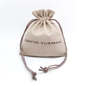 Custom Microfiber Jewelry Packaging Bag Drawstring Pouch with Logo Micro Suede Jewelry Bag Drawstring Packaging Pouch Container