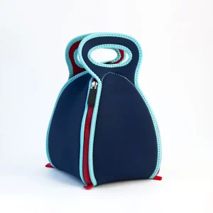 Custom Neoprene Lunch Cooler Bag Waterproof Sublimation Multifunctional Picnic Camping Mat Lunch Bag