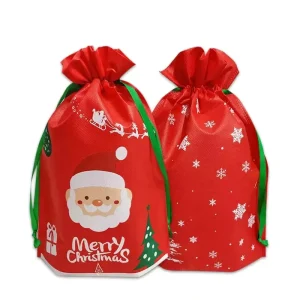 Custom Nonwoven Fabric Drawstring Dustproof Bag for Cover